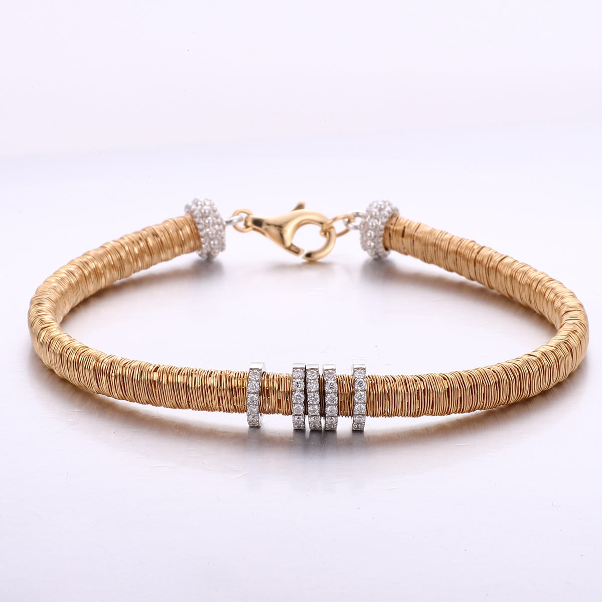Brățară Fil d'Or din aur galben 18K