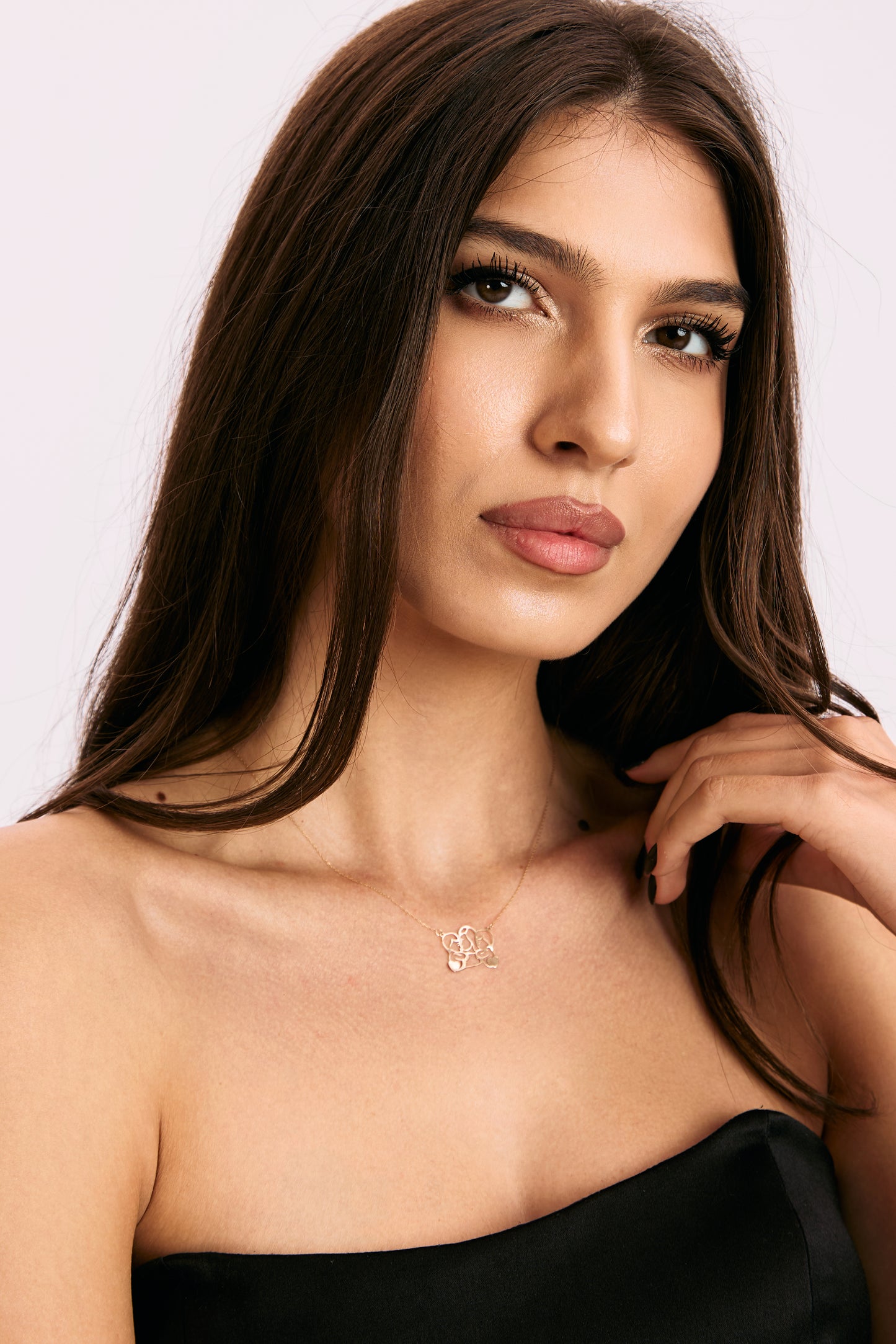Colier Mom&Kids din aur 14K