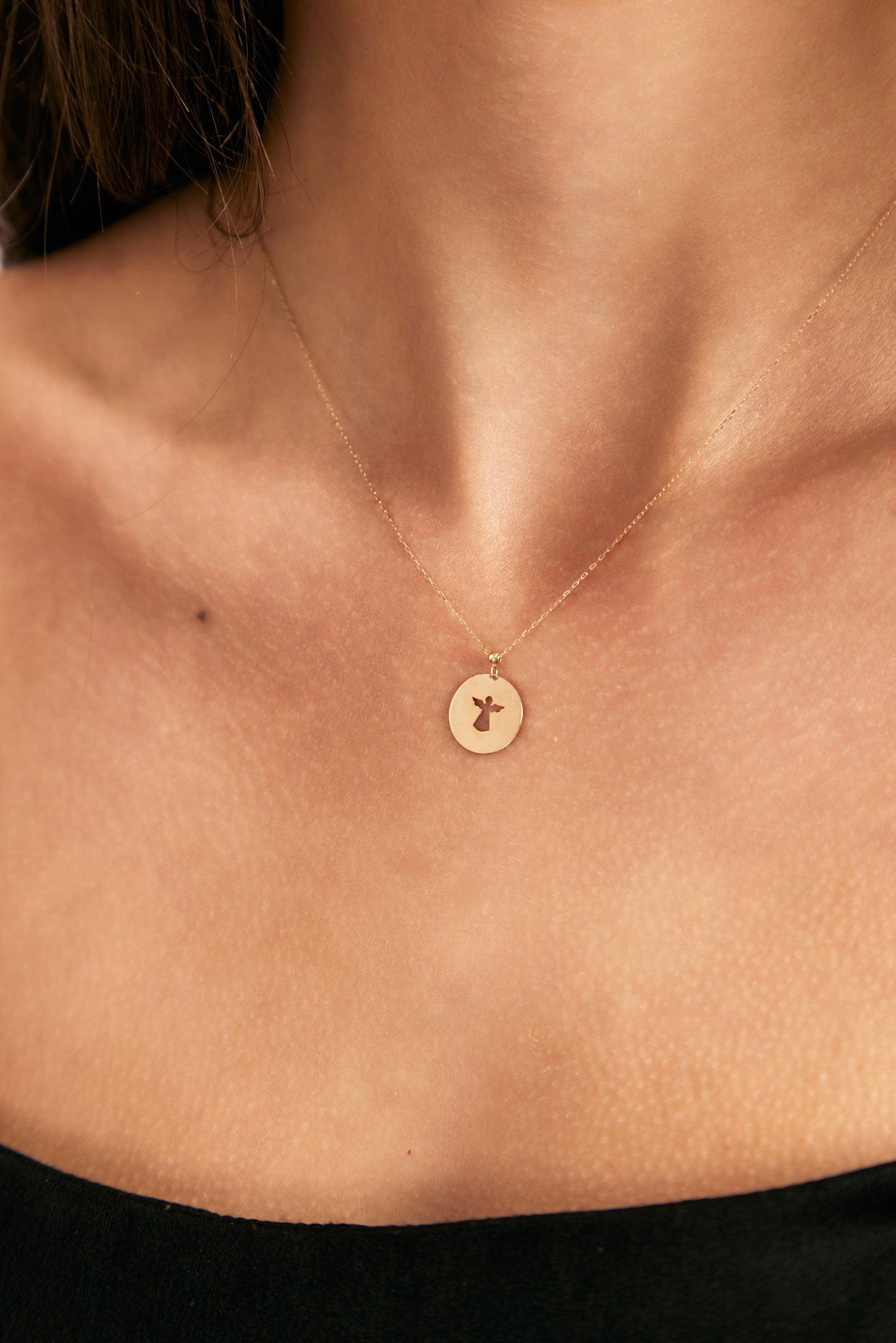 Colier Little Angel din aur 14K