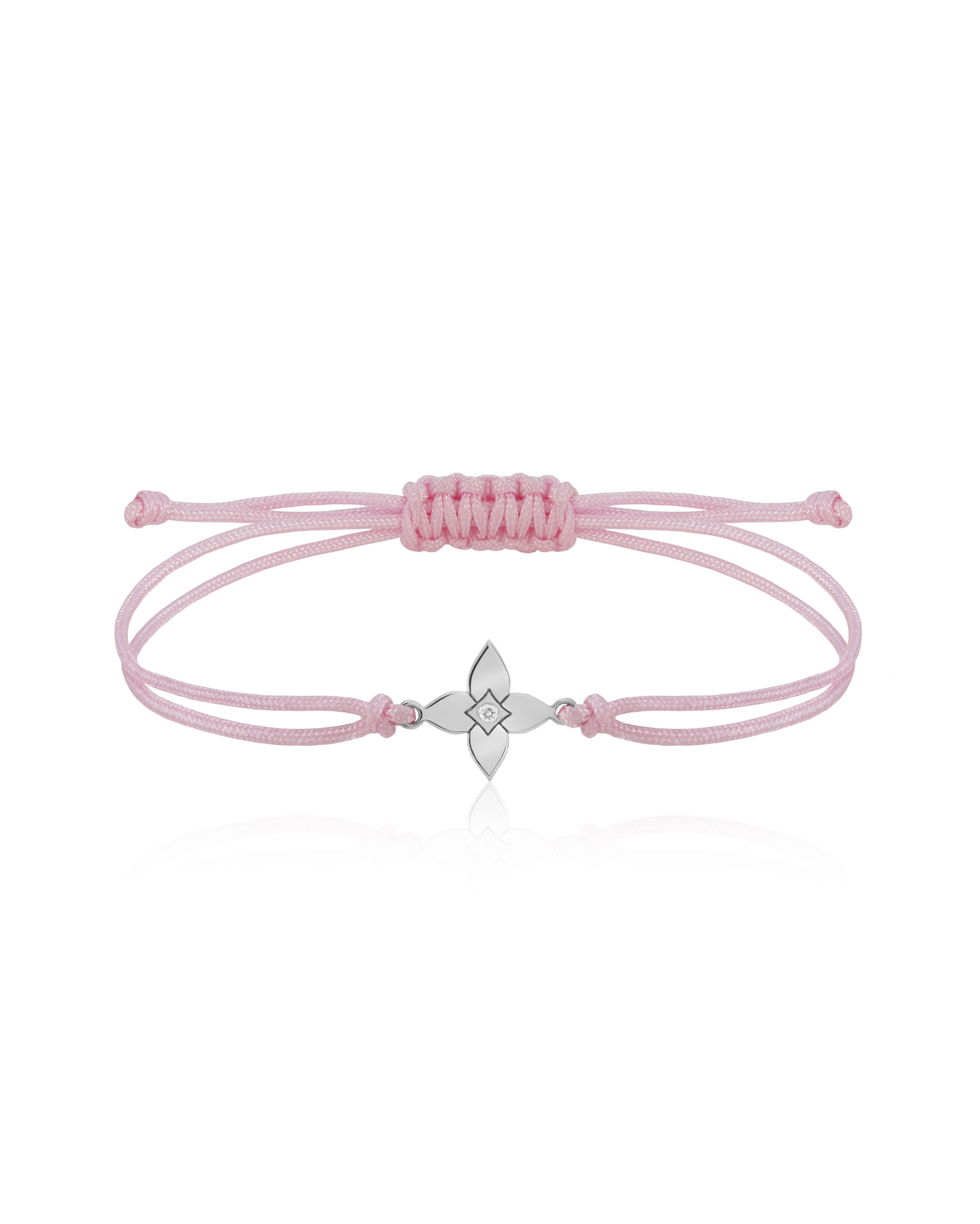 Brățară șnur Heritage Bloom Kids Aur 14K cu 1 diamant 0.1ct