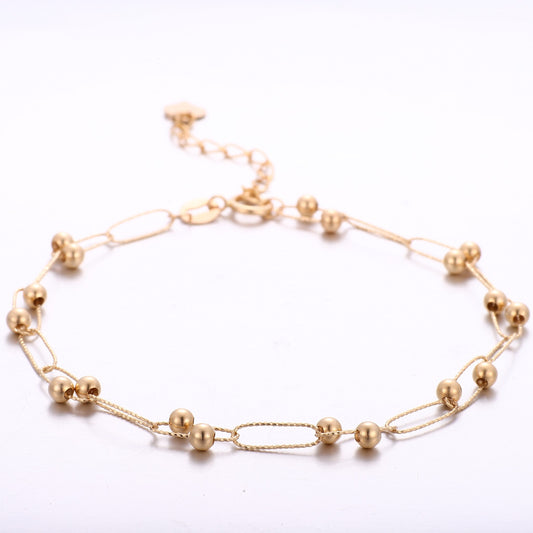 Brățară Perles din aur galben 18K