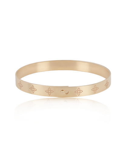 Brățară fixă Heritage Bloom Aur Galben 14K