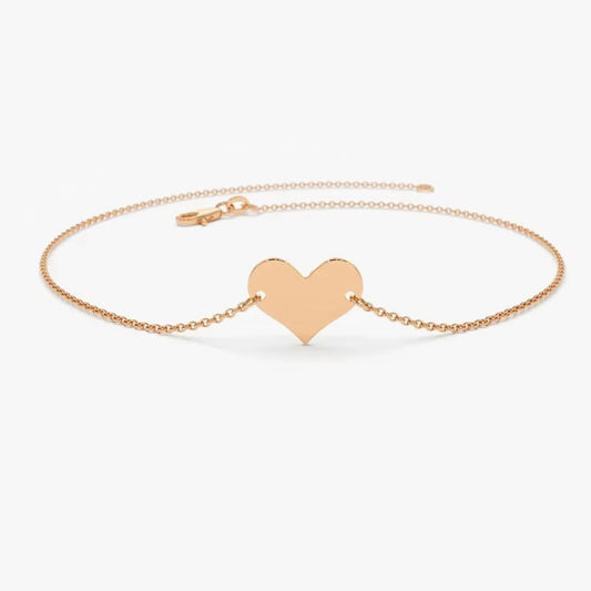 BRATARA AUR ROZ CU INIMIOARA