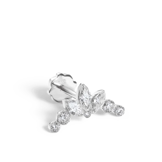 Piercing Wing · Aur 14K cu Zirconiu – Realizat la Comandă